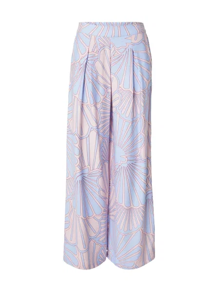 Sublevel Pantaloni cutați deschis / roz pastel albastru