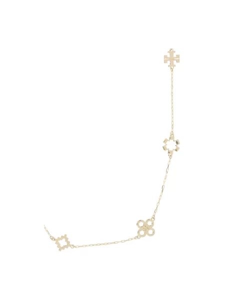 Naszyjnik Tory Burch żółty