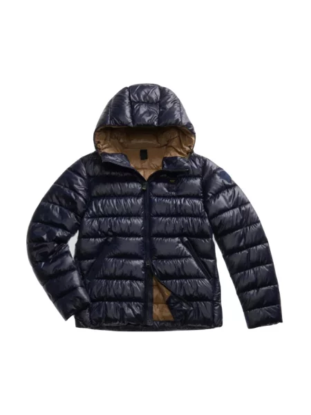 Kurtka puchowa Blauer niebieska