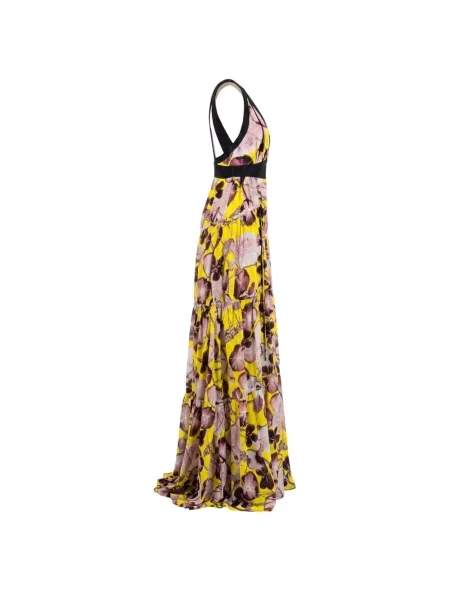 Sukienka maxi Trussardi w kwiatki