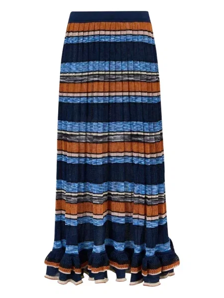 Fusta maxi Ulla Johnson albastru