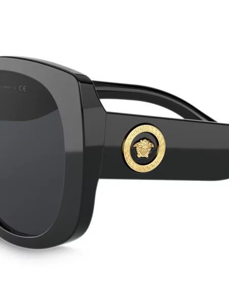 Okulary przeciwsłoneczne Versace Eyewear czarne