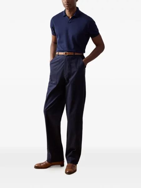С яка поло тениска Ralph Lauren Purple Label синьо