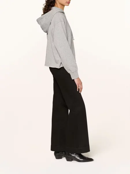 Joop! Jeans Bluza Z Kapturem Talia grau szara