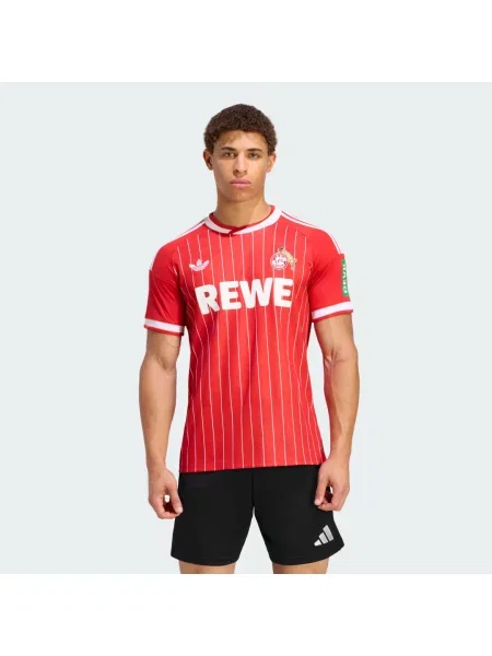 Koszulka piłkarska FC Koeln Trefoil biała