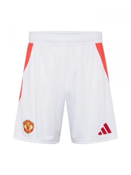 Pantaloni Adidas Performance scurte roșu