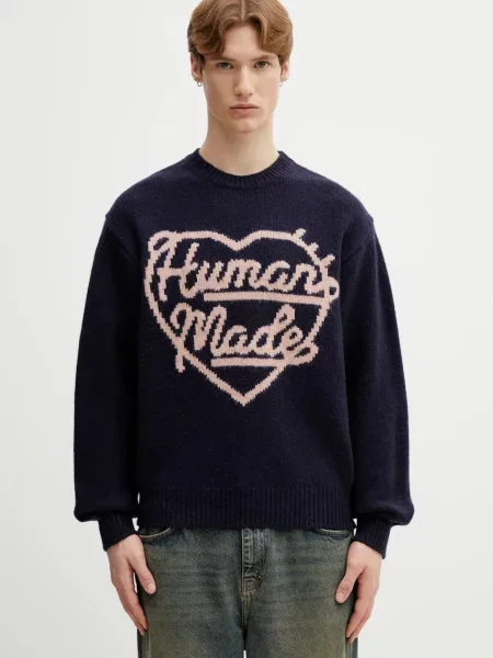 Human Made pulover din amestec de lână KNITTED SWEATER