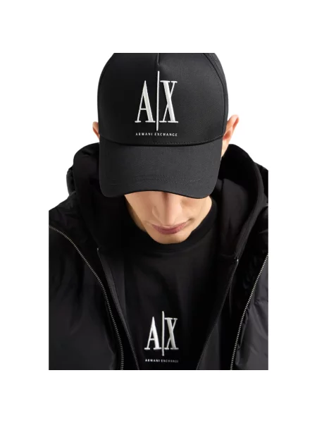 Armani Exchange čepice bílý