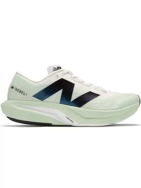 Buty New Balance FuelCell Rebel v4 – miętowe białe