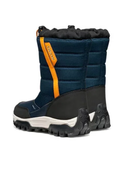 Geox Škornji za sneg J Himalaya B Abx S Mornarsko modra
