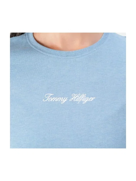 Klasična majica Tommy Hilfiger plava
