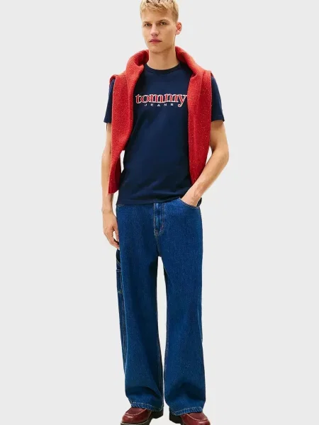 Футболка Tommy Jeans синя