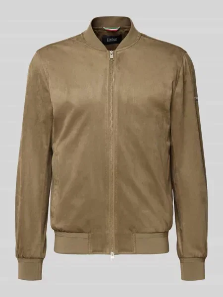 Kurtka o kroju regular fit z imitacji skóry model ‘Rapid’ Cinque