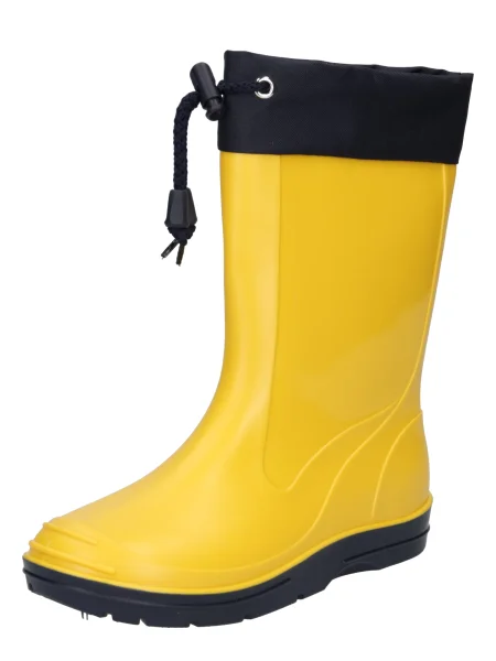 BECK Cizme de cauciuc bleumarin galben