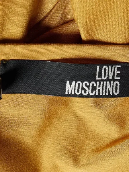 Geacă Love Moschino galben