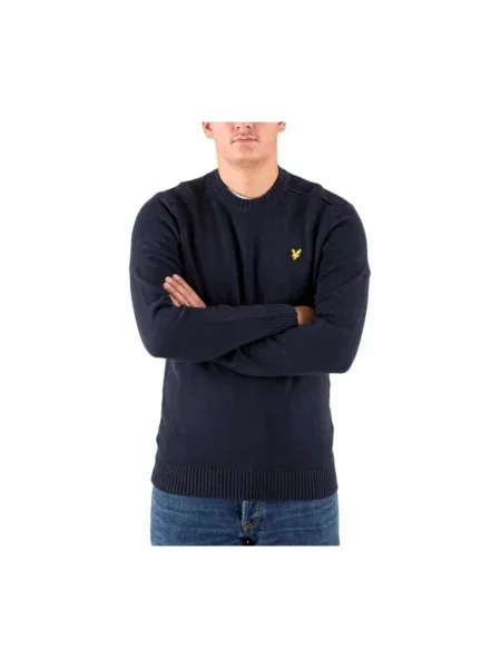 Sweter Lyle & Scott niebieski