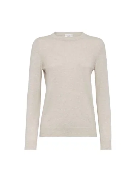 Sweter Brunello Cucinelli szary