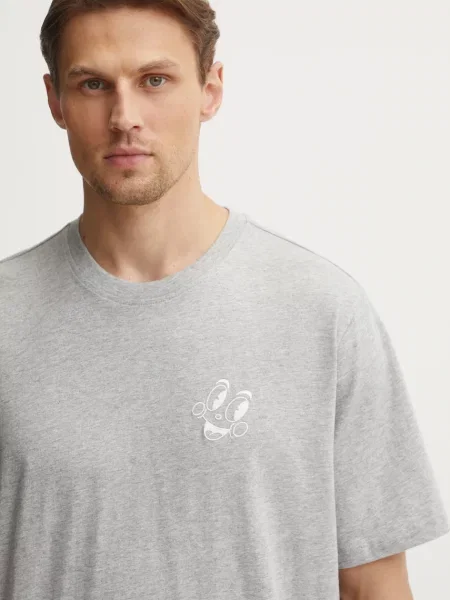 Tričko adidas Originals MBN TEE s potiskem šedá