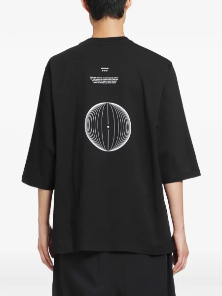Tricou Thom Krom cu imagine negru