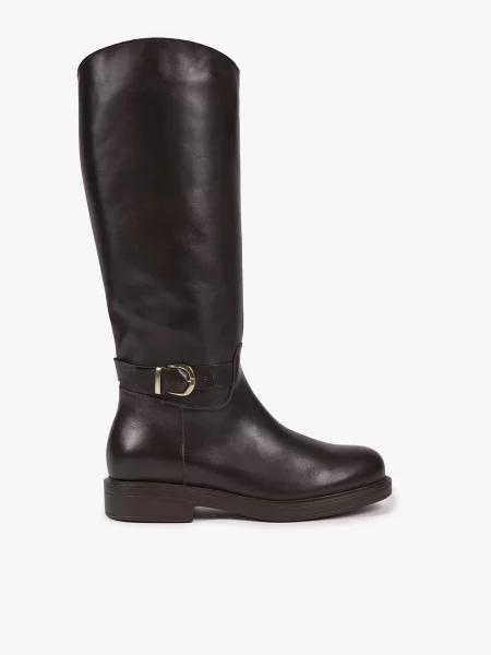 Кожаные сапоги Rylko коричневые