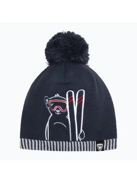 Gyerek téli sapka Rossignol Hero Tube dark navy. Méret: OS kék