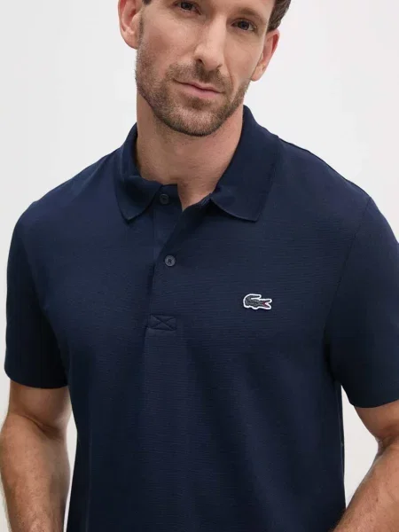 Lacoste tricou polo barbati marin neted albastru