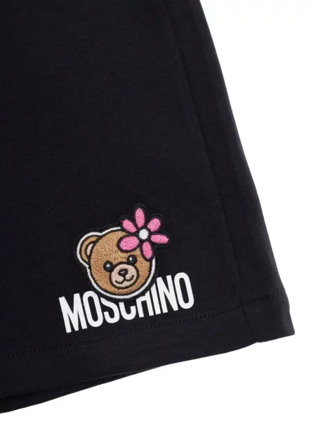Szorty dziecięce Moschino czarne
