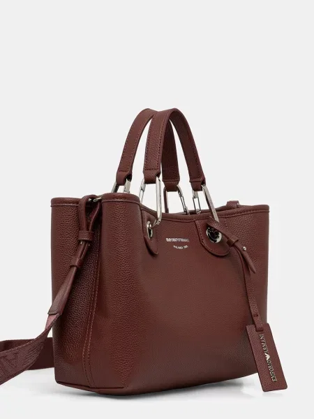 Emporio Armani crossbody torbica rjava