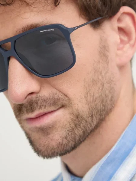 Armani Exchange Sončna očala črna
