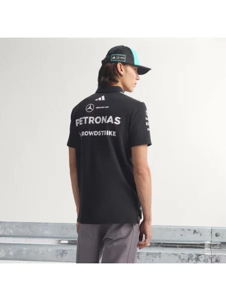 Polokošile MERCEDES AMG PETRONAS FORMULA 1 TEAM ENGINEERS černé
