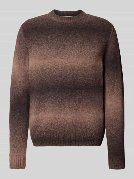 Sweter z dzianiny o kroju regular fit z okrągłym dekoltem model TORONTO' Jack & Jones