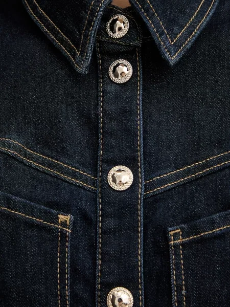 Morgan розкльошена сукня джинсова