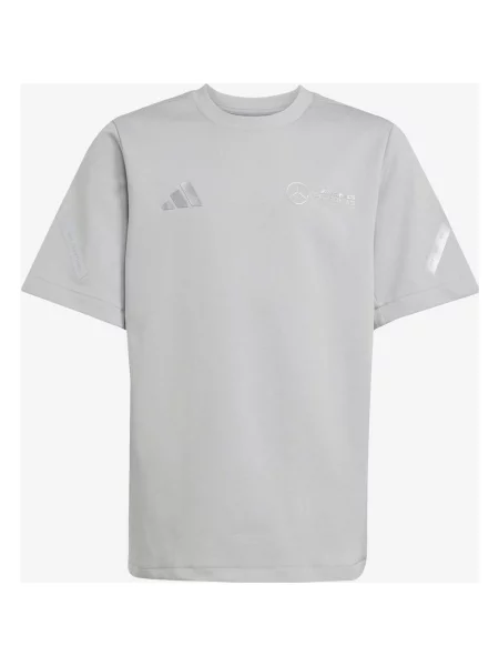 Koszulka Adidas Mercedes AMG krótki rękaw junior szara