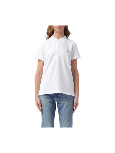 Polo Ralph Lauren polo z kołnierzykiem biały