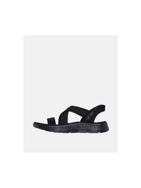 Sandále Skechers čierna