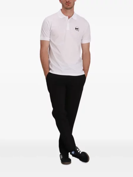 Polo Karl Lagerfeld alb
