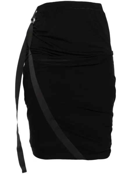 Fustă midi Helmut Lang până la genunchi negru