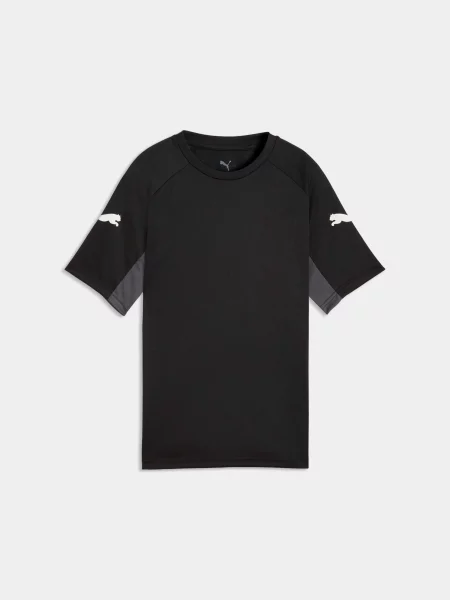 Дитяча Спортивна футболка PUMA Individualligajersey Jr комбінований верх чорний