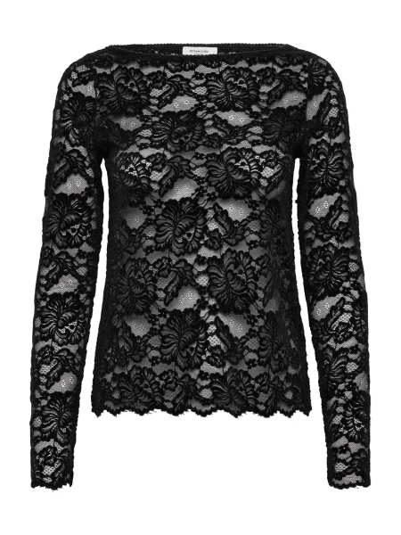 Rosemunde Tricou Dania' negru