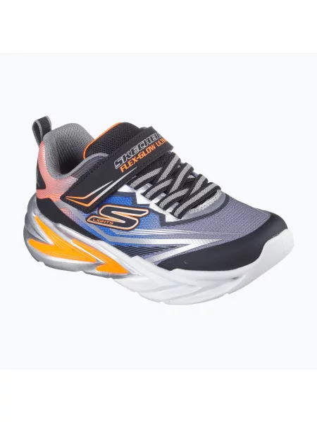 Buty dziecięce SKECHERS Flex-Glow Ultra black czarne