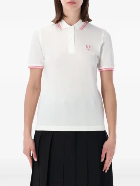 Koszulka polo dziecięca Comme Des Garcons Girl biała