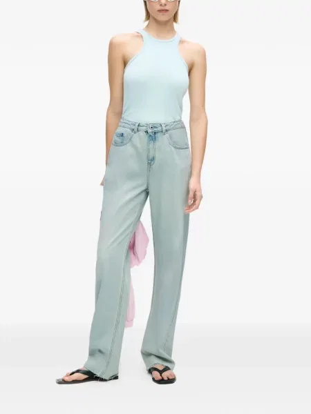 Džinsai Karl Lagerfeld Jeans mėlyna