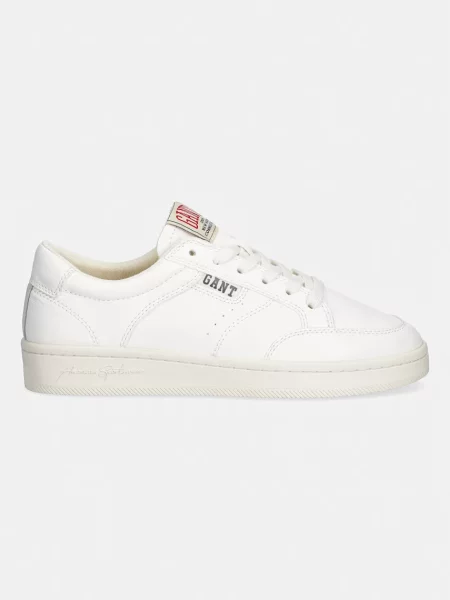 Gant PREPLA sneakers pentru bărbați din piele alb