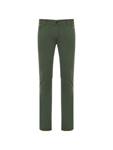 Pantaloni Richard J. Brown cu autograf verde
