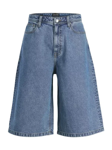 JACK & JONES Džíny JJIBILLY JJCREW džínovina modrá