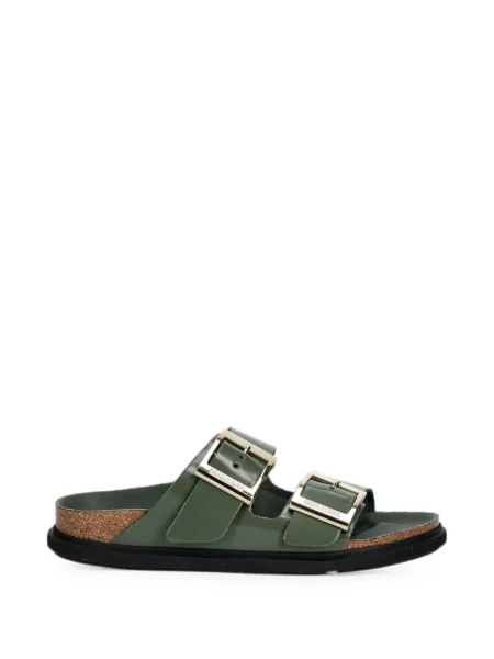 Sandale Birkenstock cu cataramă verde