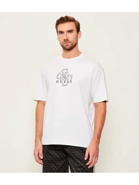 GUESS Tricou alb