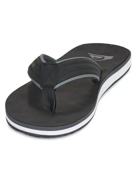 Nubuk félcipo Quiksilver fekete