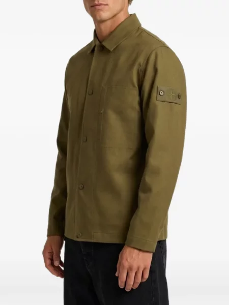 Cămașă Stone Island cu strasuri verde