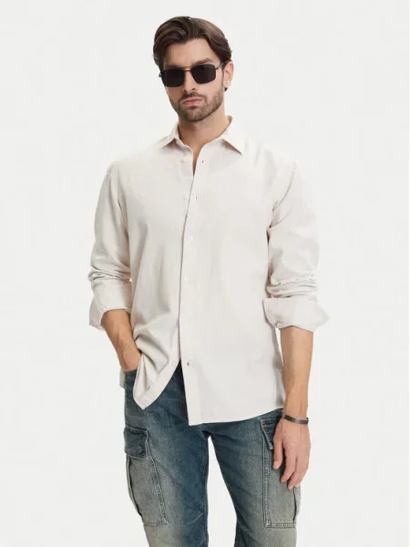 G-Star Raw Cămașă Clean Écru